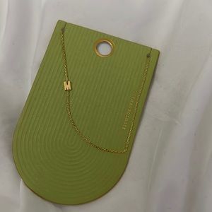 Anthropologie gold necklace m